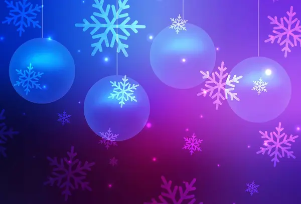 Σκούρο Ροζ Μπλε Διάνυσμα Φόντο Στυλ Διακοπών Εικονογράφηση Κλίσεις Χριστουγεννιάτικες — Διανυσματικό Αρχείο