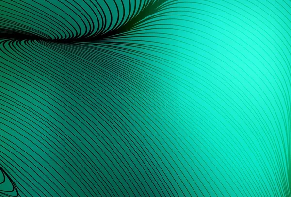 Hellgrünes Vektormuster Mit Schiefen Linien Ein Muster Mit Bunten Linien — Stockvektor