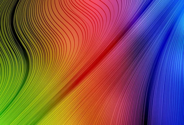 Light Multicolor Vektor Verschwimmt Helle Textur Eine Elegante Helle Illustration — Stockvektor
