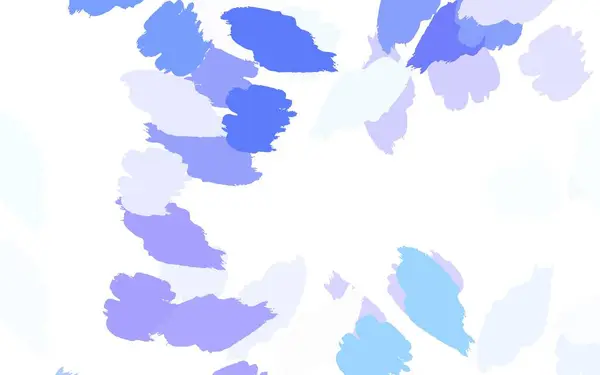 Hellrosa Blauer Vektorhintergrund Mit Abstrakten Formen Illustration Mit Farbenfrohen Verlaufsformen — Stockvektor
