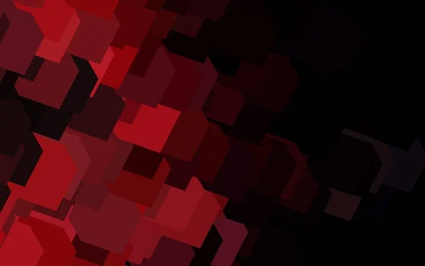 Tmavá Růžová Červená Vektorová Textura Pravoúhlém Stylu Abstraktní Gradient Ilustrace — Stockový vektor