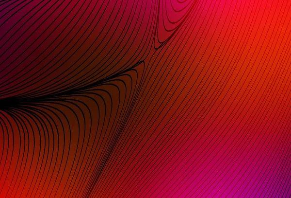 Rosa Claro Textura Vectorial Roja Con Líneas Irónicas Una Ilustración — Vector de stock