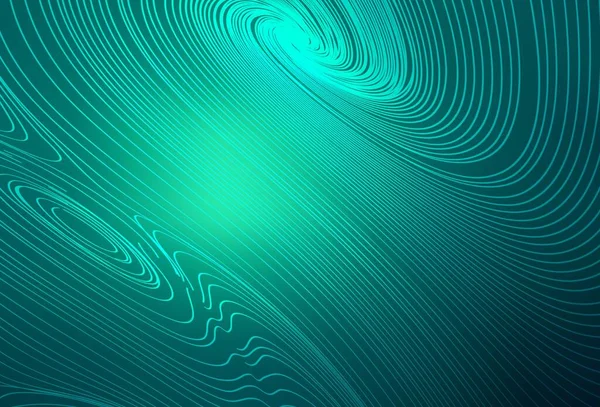Açık yeşil çizgili vektör arkaplanı. Çağdaş gradyan soyut çizgileri olan çizimler. Tasarımınız için desen.