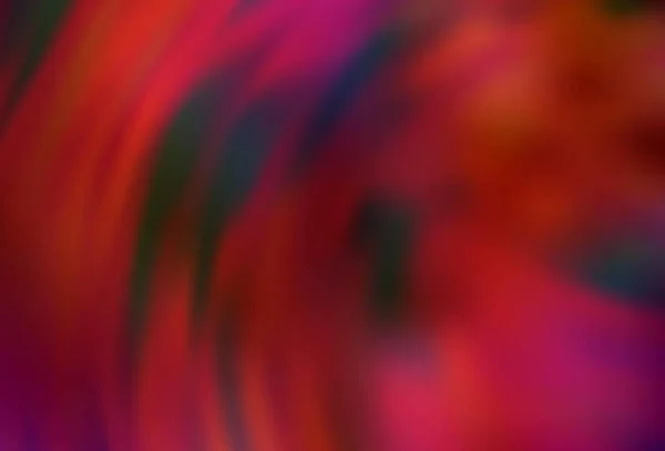 Σκούρο Κόκκινο Διάνυσμα Θολό Φόντο Λαμπερό Πολύχρωμο Εικονογράφηση Έξυπνο Στυλ — Διανυσματικό Αρχείο