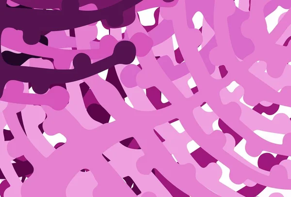 Светло Розовый Вектор Мемфисом Современная Абстрактная Иллюстрация Красочными Случайными Формами — стоковый вектор