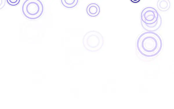 Světle Fialová Vektorová Šablona Kruhy Rozmazané Bubliny Abstraktním Pozadí Barevným — Stockový vektor