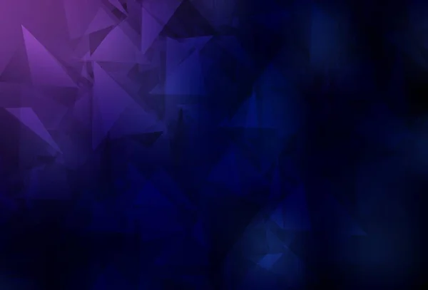 Dark Purple Rose Vecteur Polygone Fond Abstrait Illustration Créative Demi — Image vectorielle