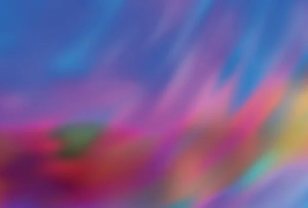 Ljusblå Gul Vektor Suddig Glans Abstrakt Konsistens Abstrakt Färgstark Illustration — Stock vektor
