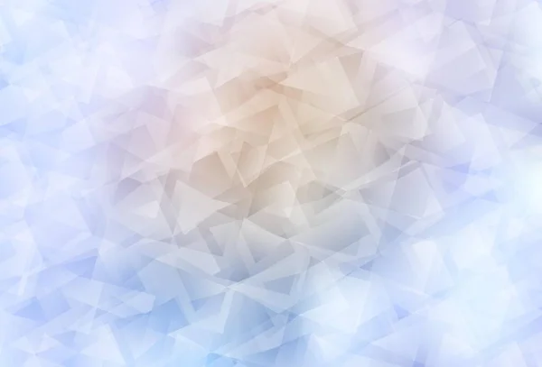 Ljuslila Vektor Polygonalt Mönster Färgstark Illustration Abstrakt Stil Med Trianglar — Stock vektor