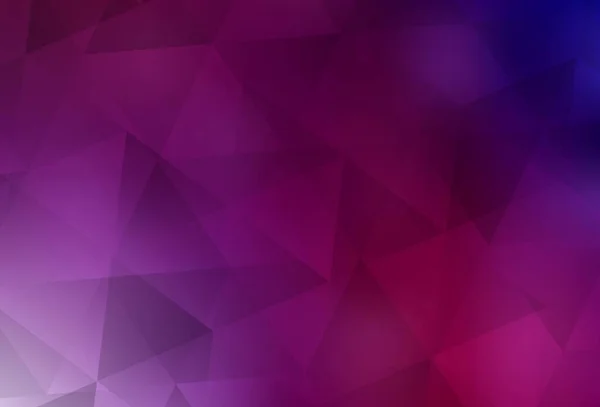 Dark Purple Fond Mosaïque Abstrait Vectoriel Rose Une Toute Nouvelle — Image vectorielle