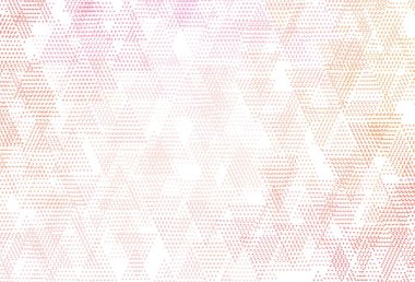 Açık pembe, sarı vektör desenli ve daireli çokgen şekilli. Noktalı, soyut şekilli dekoratif tasarım. Poster ve afiş için en iyi tasarım.