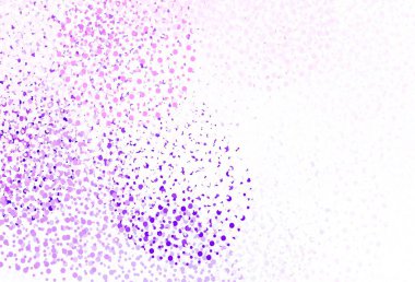 Kabarcıklı açık mor vektör arkaplanı. Doğa tarzında renkli baloncuklu soyut illüstrasyon. Güzel web siteleri için desen.