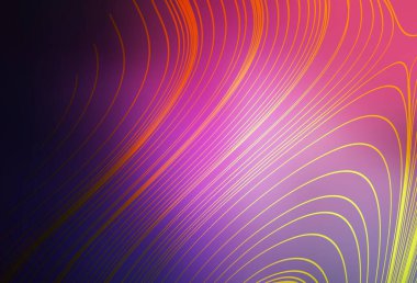 Koyu Mor, pembe vektör soyut parlak şablonu bulanıklaştırdı. Görüntü stili ve gradyanı olan yeni renkli çizimler. İş tasarımınız için yeni biçim.