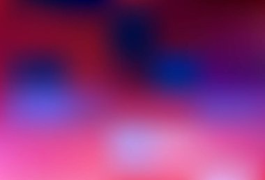 Koyu mor, pembe vektör bulanık desen. Gradyan ile modern soyut çizim. İşiniz için yepyeni bir tasarım..