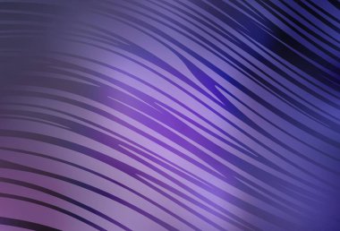 Çizgileri olan açık mor vektör deseni. Değişken çizgileri olan renkli geometrik örnek. Posterler ve afişler için iş tasarımı.