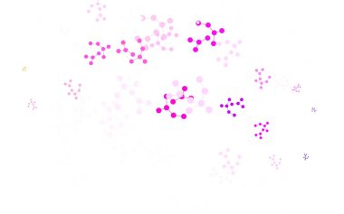 Açık yeşil, yapay zeka kavramına sahip kırmızı vektör dokusu. Soyut şablondaki yapay zeka şekilleriyle parlayan illüstrasyon. Siber yeniliklerin tasviri için tasarım.