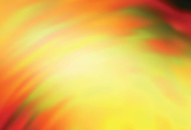 Açık Turuncu vektör parlak deseni bulanıklaştırdı. Görüntü stili ve gradyanı olan yeni renkli çizimler. Marka kitabınız için yeni biçim tasarımı.