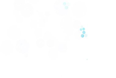 Noktalı hafif Mavili vektör arkaplanı. Bulanık yağmur damlaları olan soyut bir çizim. Marka kitabınız için yeni şablon.