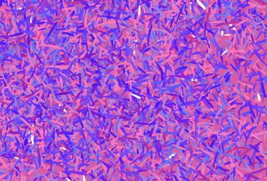 Açık pembe, renkli çizgileri olan mavi vektör dokusu. Renkli çubuklarla, soyut çizimler. İş ilanınız için akıllı tasarım.