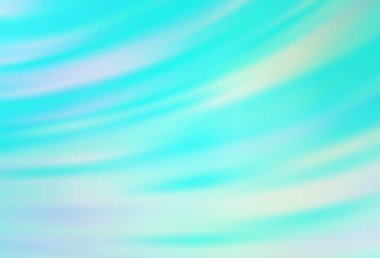 Bükülmüş çizgileri olan açık yeşil vektör şablonu. Değişken çizgileri olan renkli geometrik örnek. Web siteniz için soyut tasarım.