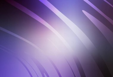 Açık Mor çizgili vektör şablonu. Soyut tarzda gradyan çizgilerle akıllı illüstrasyon. Broşürler, broşürler için doku.