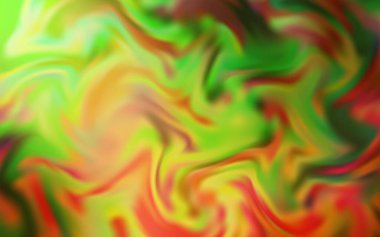 Açık yeşil, sarı vektör bulanık arkaplan. Soyut renkli gradyan çizimi. Bir cep telefonu için arka plan.