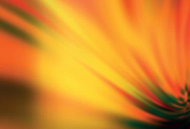 Koyu turuncu vektör soyut bulanık görünüm. Gradyan tasarımlı, soyut, ışıltılı çizimler. İşiniz için yepyeni bir tasarım..