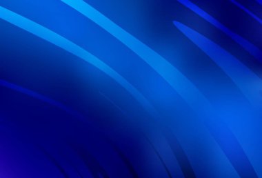 Wry çizgileri olan açık mavi vektör dokusu. Değişken çizgileri olan renkli soyut çizimler. İş tasarımınız için şablon.