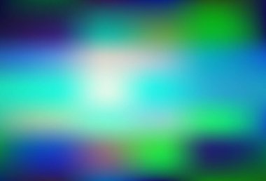 Açık yeşil vektör soyut bulanık arkaplan. Yaratıcı illüstrasyon, yarım tonlu ve eğimli. İş tasarımınız için yeni biçim.