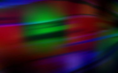 Karanlık Çokrenkli vektör soyut bulanık arkaplan. Parlak renkli bir illüstrasyon. İşiniz için yepyeni bir tasarım..