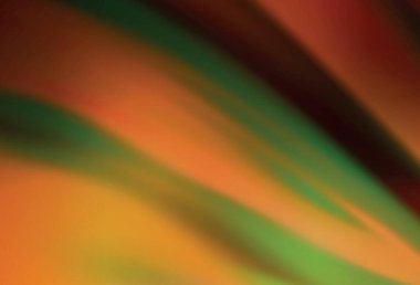 Koyu Turuncu vektör soyut parlak şablonu bulanıklaştırdı. Yaratıcı illüstrasyon, yarım tonlu ve eğimli. İşiniz için yeni tasarım.