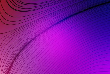 Açık Mor, pembe çizgili vektör deseni. Renkli çizgileri ve şekilleri olan bir örnek. Fikirlerin için bir örnek..