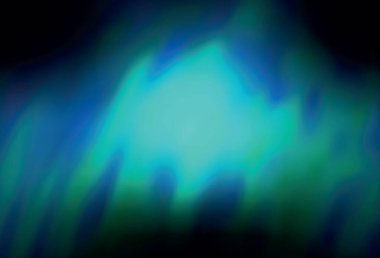 Koyu mavi, yeşil vektör parlak dokuyu bulanıklaştırdı. Parlak renkli bir illüstrasyon. Bir cep telefonu için arka plan.