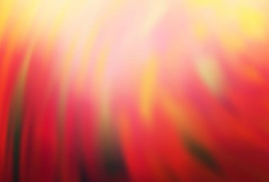 Açık Kırmızı, Sarı vektör parlak soyut arkaplan. Yaratıcı illüstrasyon, yarım tonlu ve eğimli. Tasarımlar için arka plan.