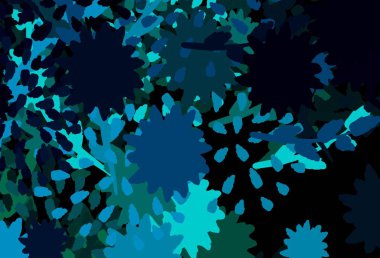 Lacivert, rastgele şekilli kırmızı vektör deseni. Rastgele şekillerle soyut tarzda dekoratif tasarım. Web siteniz için basit tasarım.