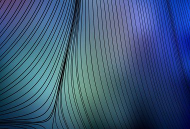 Çizgileri olan hafif Mavili vektör arkaplanı. Renkli çizgileri ve şekilleri olan bir örnek. Markan için yeni kompozisyon.