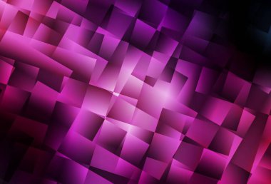 Koyu mor, dikdörtgen biçiminde pembe vektör dokusu. Soyut stil ve dikdörtgenlerle dekoratif tasarım. Reklamlar için desen.