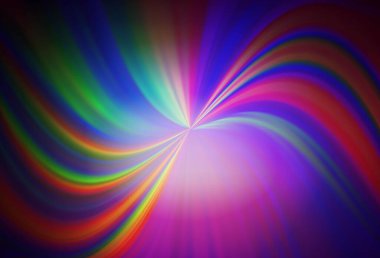 Koyu pembe, yeşil vektör soyut parlak desen. Gradyan tasarımlı, soyut, ışıltılı çizimler. Marka kitabınız için yeni biçim tasarımı.