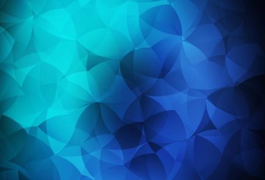 Koyu mavi, yeşil vektör soyut çokgen şablon. Gradyanı olan üçgen geometrik örnek. Arkaplanlarınız için desenli desen.