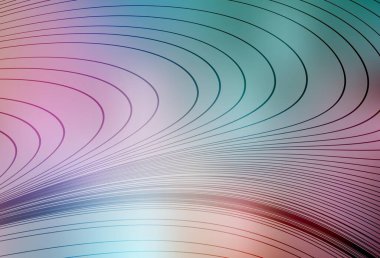 Açık yeşil, kıvrımlı çizgileri olan kırmızı vektör düzeni. Basit bir şekilde yepyeni renkli bir tasvir. Reklamınız için yepyeni tasarım..