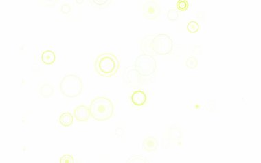 Açık yeşil, baloncuklu kırmızı vektör arka planı. Renkli su damlaları olan modern soyut çizimler. Marka kitabınız için yeni şablon.