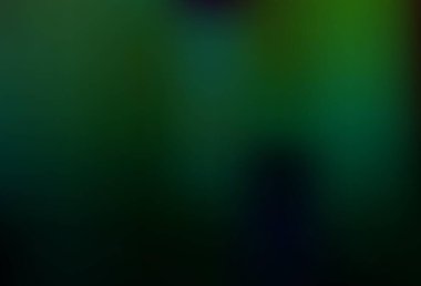 Koyu yeşil vektör arkaplanı bulanıklaştırdı. Yaratıcı illüstrasyon, yarım tonlu ve eğimli. İşiniz için en iyi bulanık tasarım..
