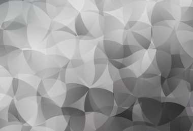 Light Gray vektör mozaik şablonu. Çokgen şekilli bir örnek. Pankartın için tamamen yeni bir şablon.