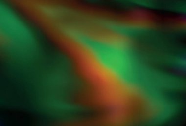 Koyu yeşil, sarı vektör soyut bulanık arkaplan. Soyut ve gradyan renkte renkli çizimler. Tasarımlar için arka plan.