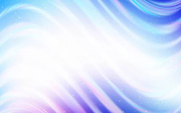 Светло Розовый Голубой Фон Астронавтическими Звездами Сияющая Цветная Иллюстрация Яркими — стоковый вектор