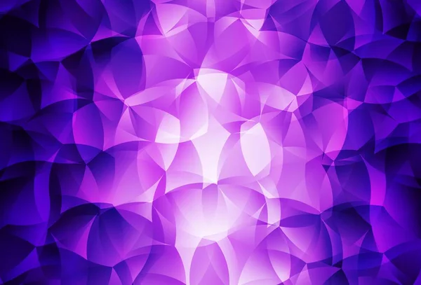 Светло Фиолетовый Розовый Фон Красочная Абстрактная Иллюстрация Треугольниками Лучший Треугольный — стоковый вектор