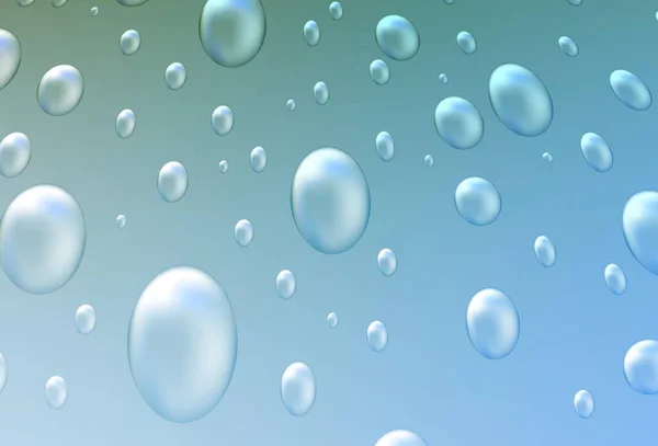 라이트 템플릿 물방울이 현대의 추상적 포스터 사이트의 — 스톡 벡터