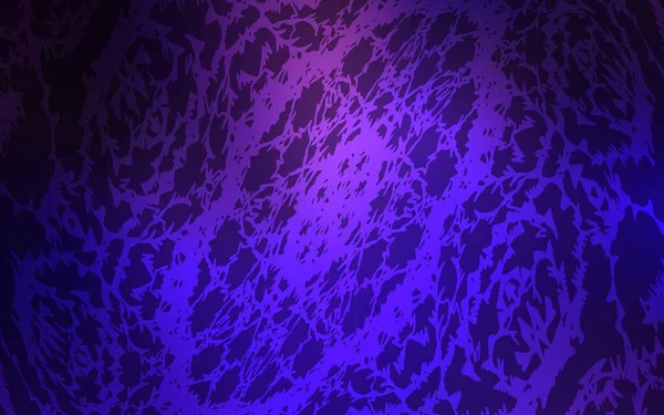 Dark Purple Patrón Garabato Abstracto Vectorial Rosa Ilustración Abstracta Geométrica — Vector de stock