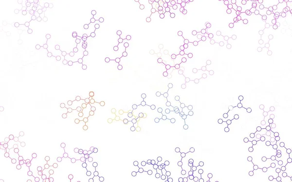 Fond Vectoriel Multicolore Clair Avec Des Formes Intelligence Artificielle Illustration — Image vectorielle