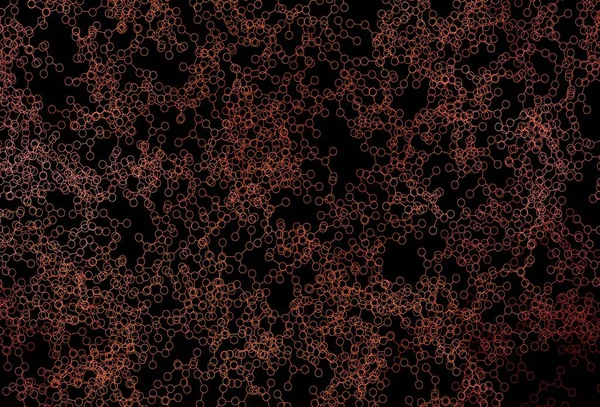 Padrão Vetorial Vermelho Escuro Com Rede Inteligência Artificial Ilustração Abstrata —  Vetores de Stock
